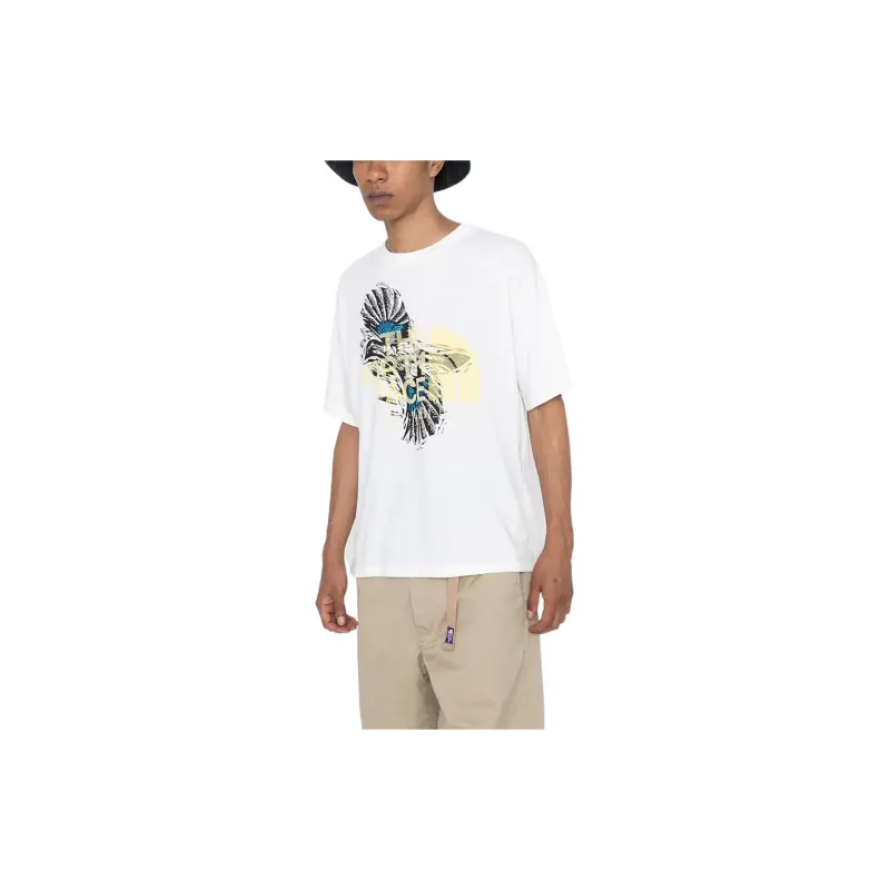 THE NORTH FACE PURPLE LABEL T Shirts Men White-3