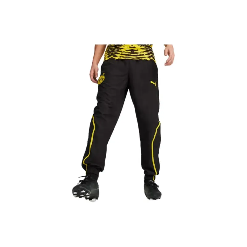 PUMA Knitted Sweatpants Men's Black-4