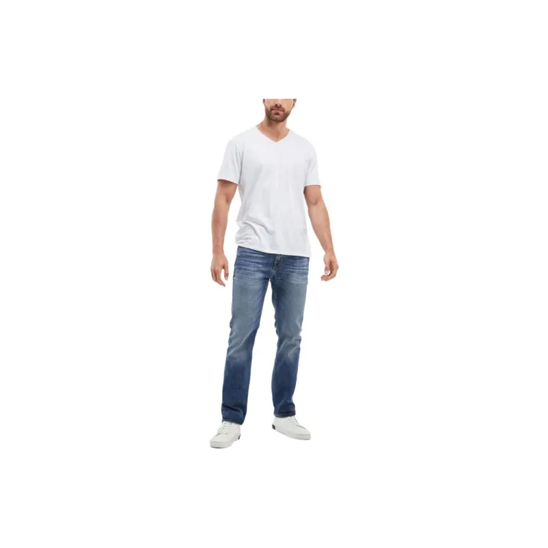 GUESS Straight Jeans Jeans Men's Dark Blue-2