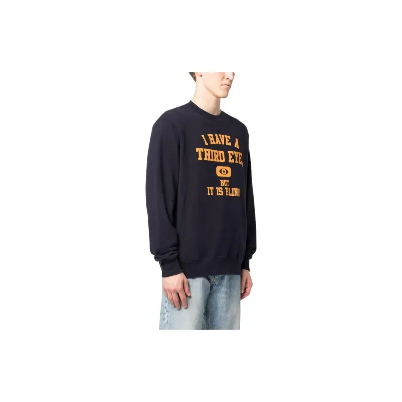 UNDERCOVER Slogan print Cotton Sweatshirt-3