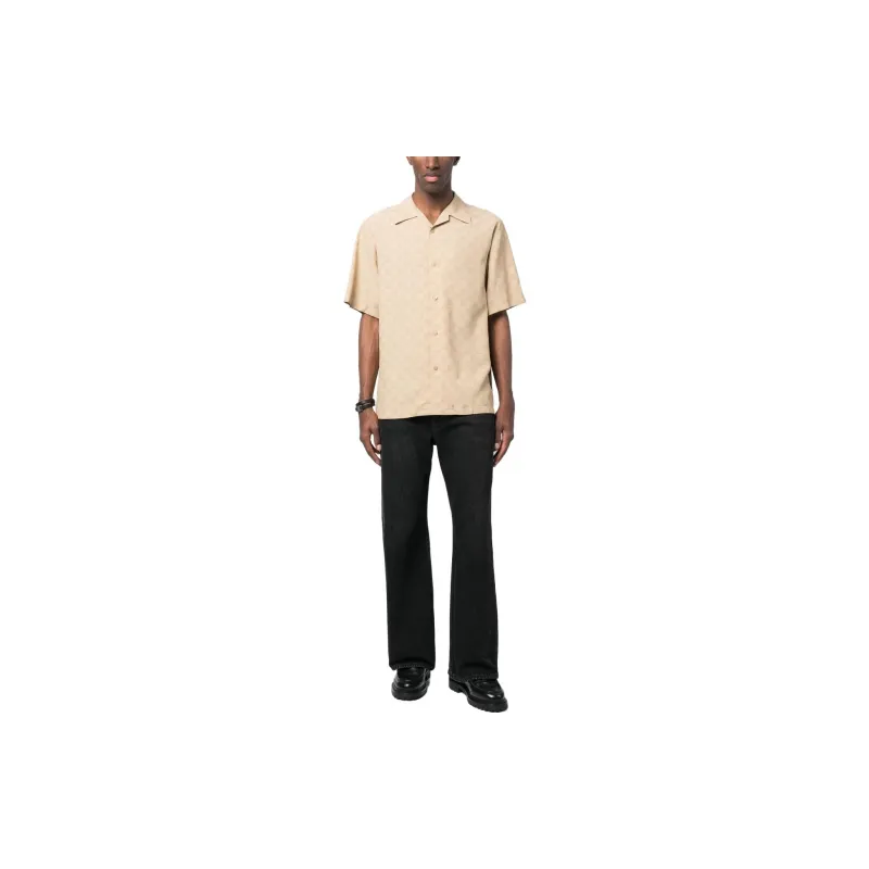 Misbhv Monogram print Short sleeve Shirt-1