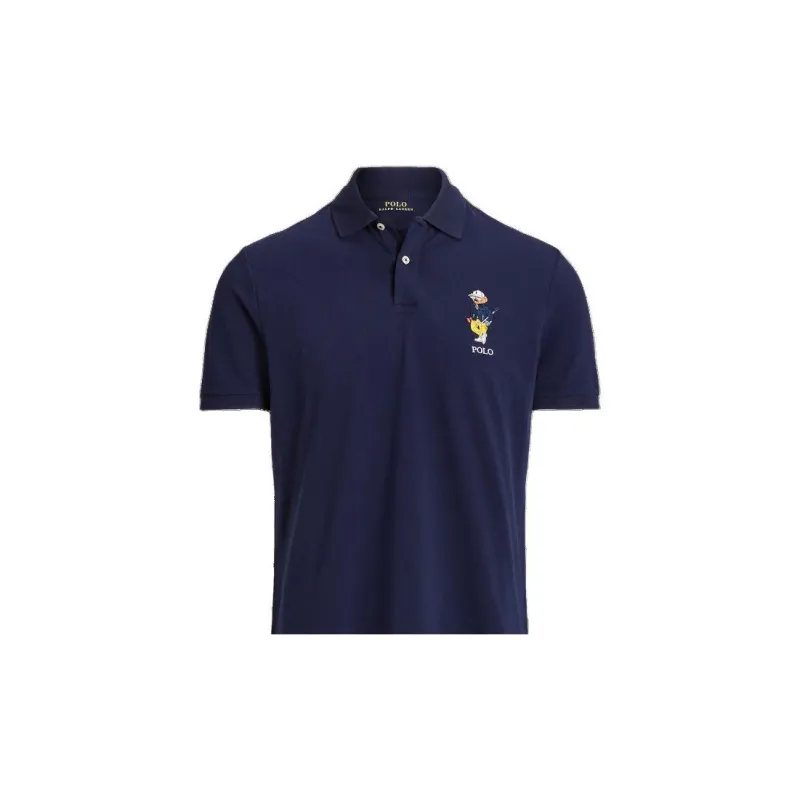 Polo Ralph Lauren Polo Shirts Men Marine Blue-5