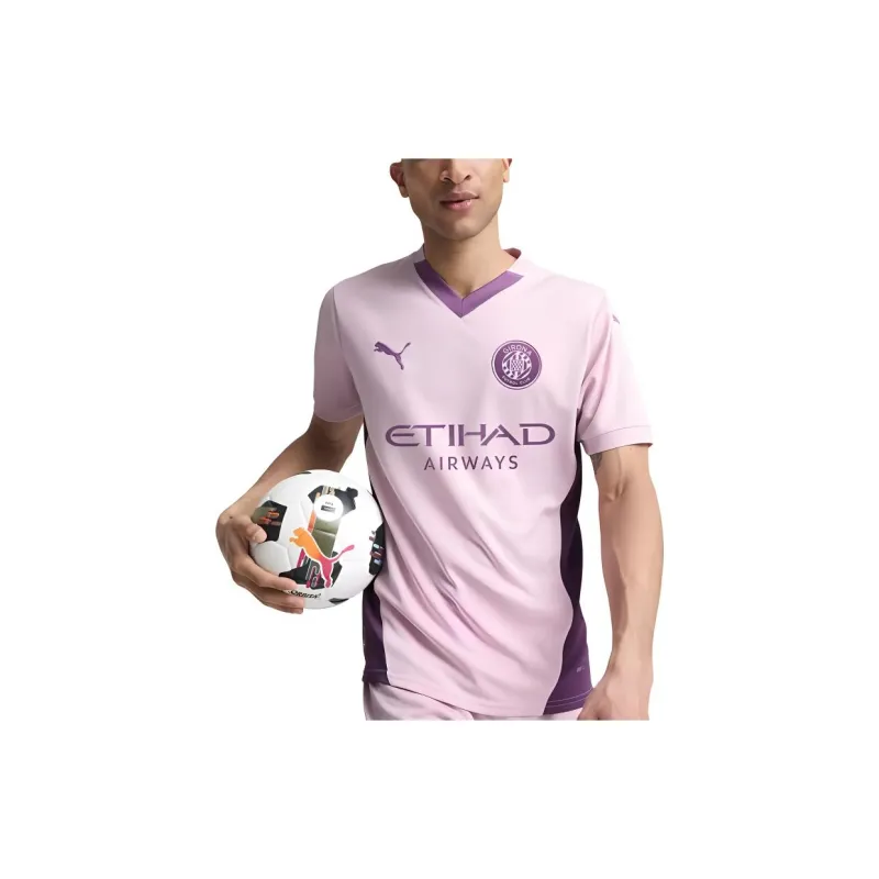 PUMA Girona FC 24/25 Third Jersey Vintage Jersey Soccer Jerseys Men's Purple-3
