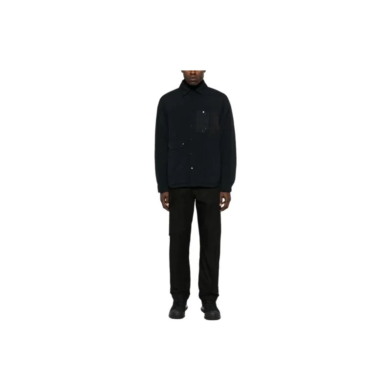 TEN C Padded Press stud Shirt Jacket-1