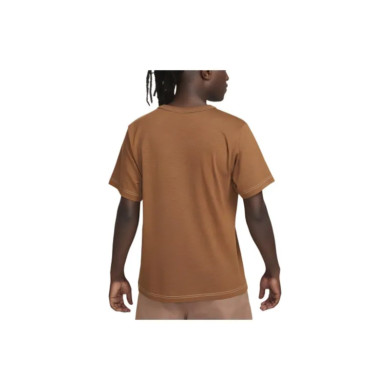 Nike T Shirt Men's Light British Umber-4