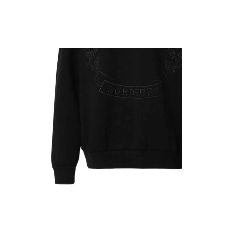Burberry Oak Leaf embroidery Sweatshirt-5