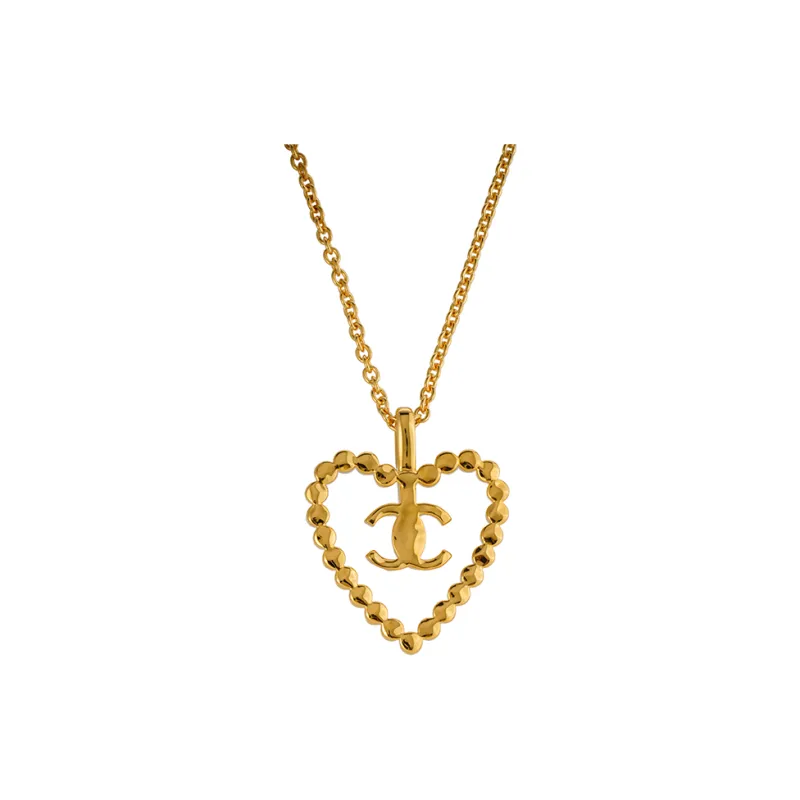 CHANEL Necklaces Women's Gold-1