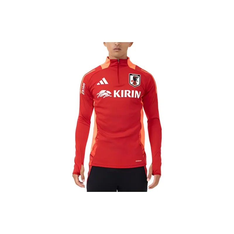 Adidas Japanese Football Team Olympic Series Jacket Men's Red-4