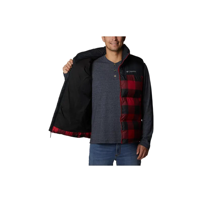 Columbia Puffect™ II Vest Men's Dark Red-3