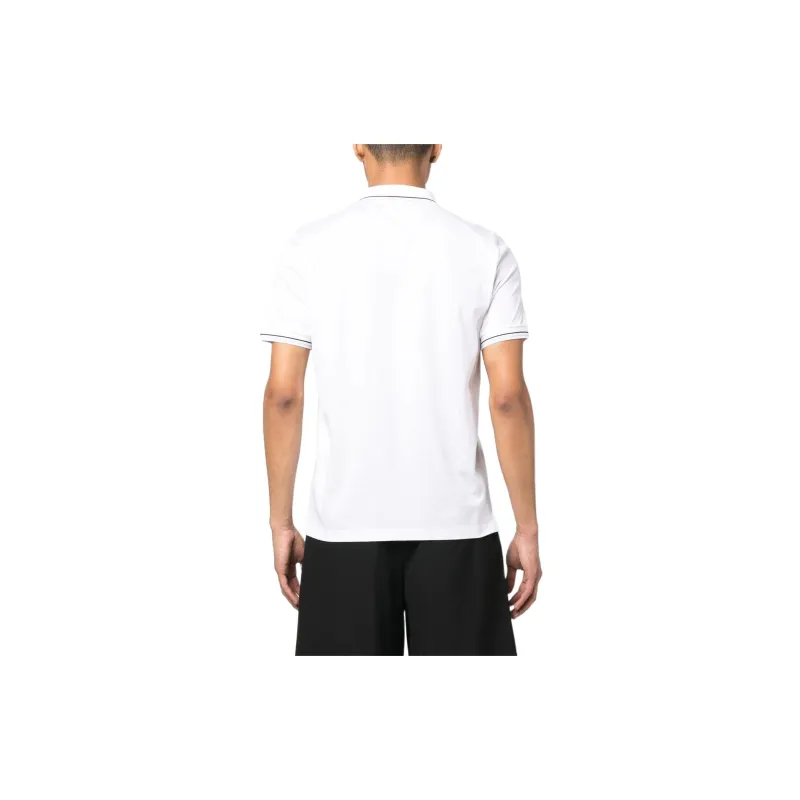 PRADA Polo Shirts Men White-2
