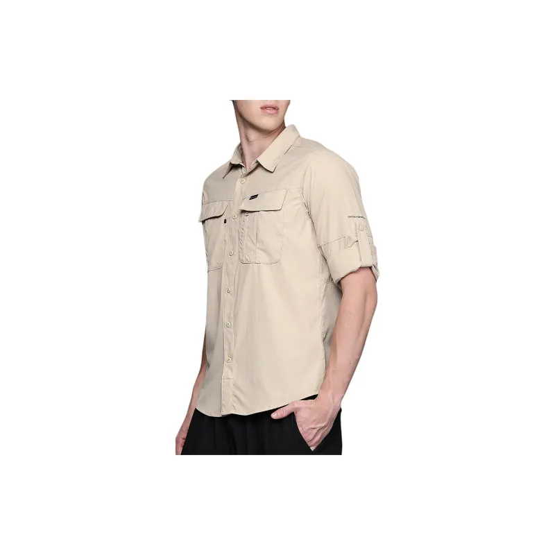 Columbia Shirts Men Khaki-7