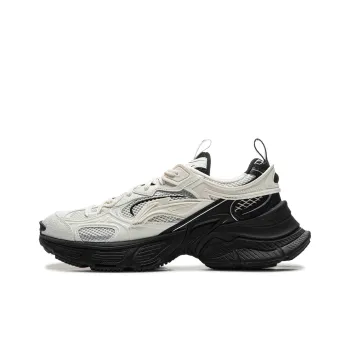 LINING Star Chunky Sneakers Men Low Top Mist White