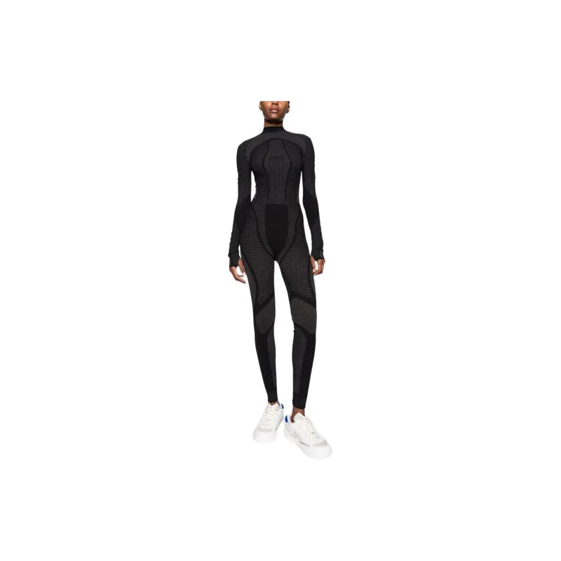 Reebok Baselayer Patterned jacquard Leggings-1