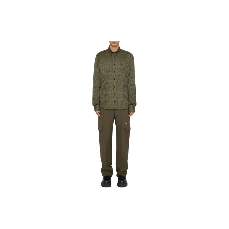 Givenchy SS24 Shirt Men's Green-1