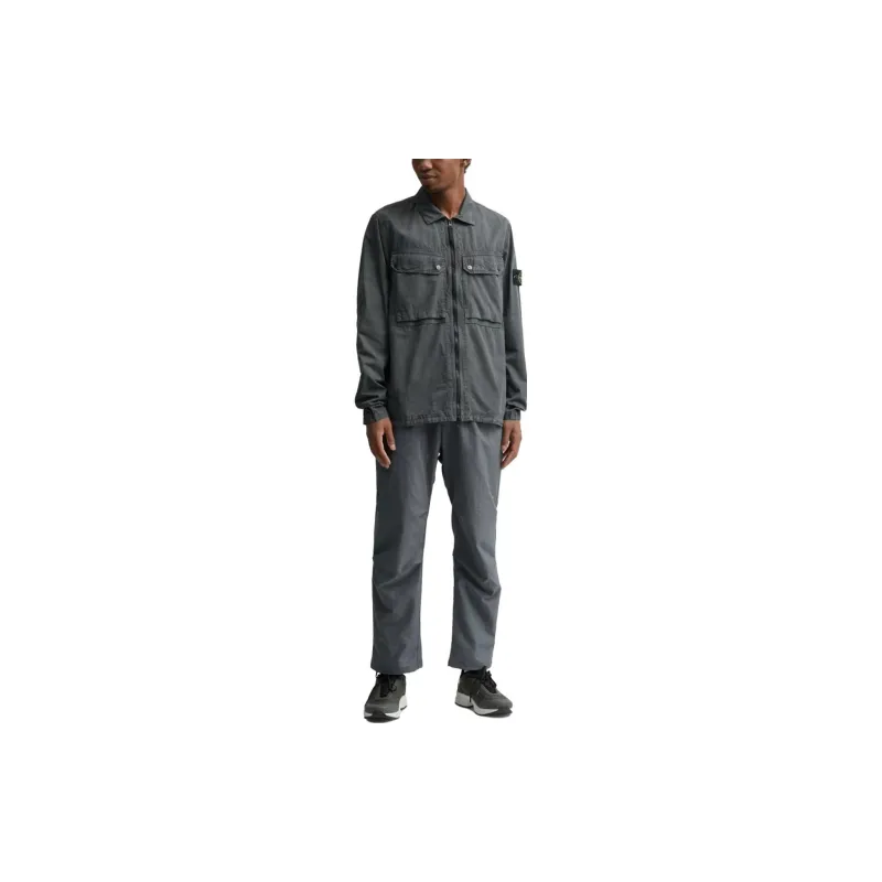 STONE ISLAND Shirt Men's Lead Gray-3