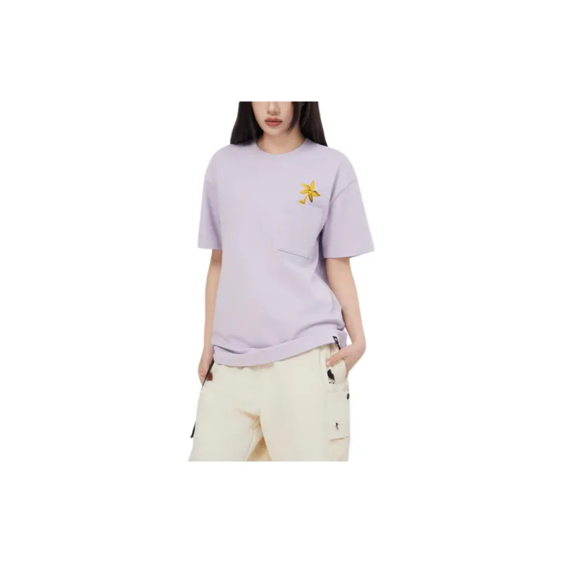 BURTON x BLOSSOM T Shirt Unisex Light Purple-1