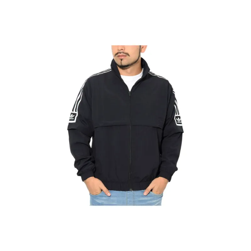 Adidas Originals Jackets Men Black-2