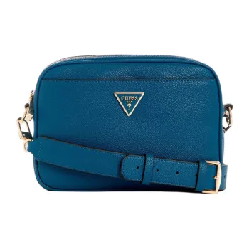 GUESS Artificial Leather Shoulder Bag Crossbody Bag Women's Blue