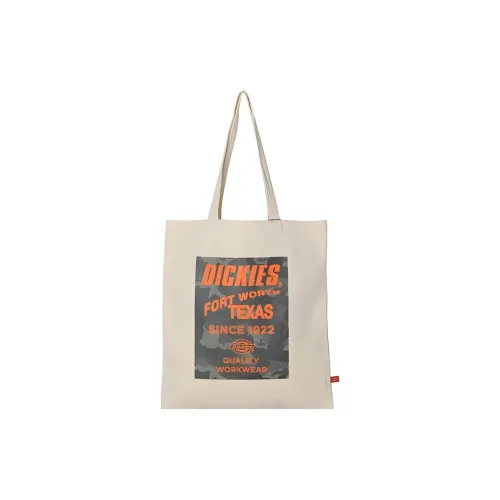 Dickies Cotton Shopping Bag Shoulder Bag Handbag Regular Unisex Green Camouflage