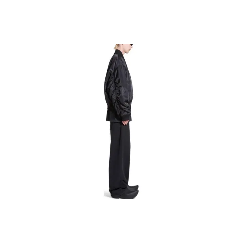 Balenciaga Logo Embroidered Jacket-5