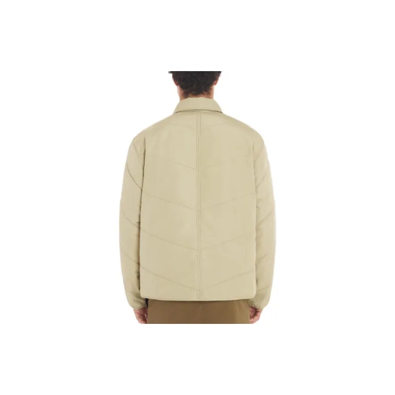 Maison Kitsune Bold Fox Head Quilted Snapped Jacket-4