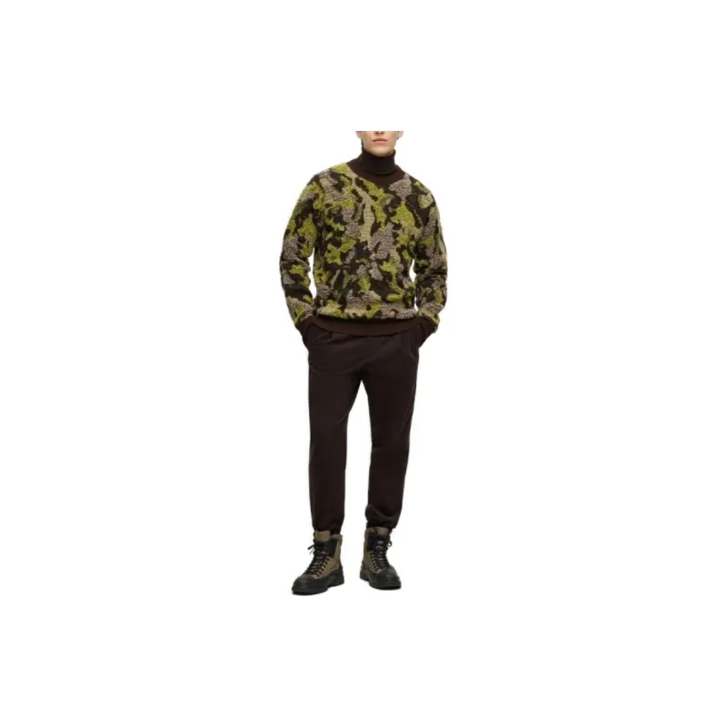 HUGO BOSS FW23 Sweater Unisex Umber-1