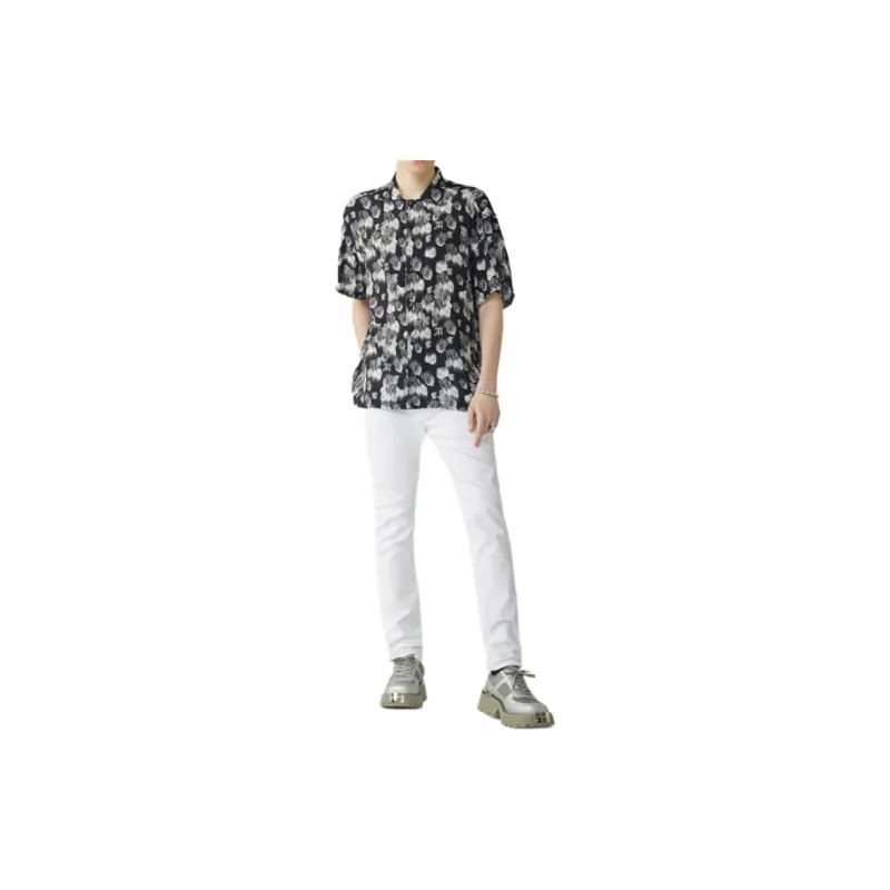 JOHN RICHMOND Vintage Straight Fit Jeans Men's Raw White-1