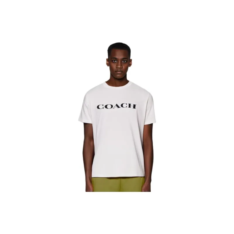 COACH T Shirts Men White-6