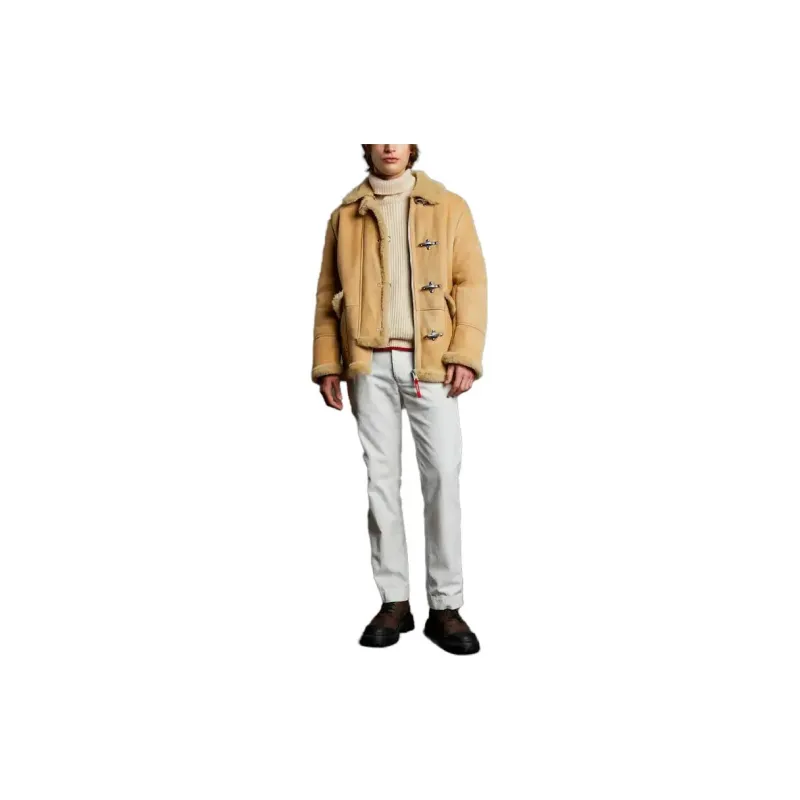 FAY Logo-Patch Hook Fastened Jacket-2