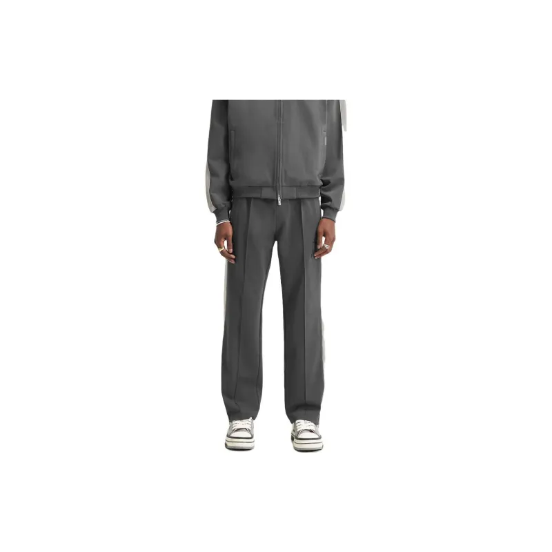 REPRESENT Knitted Sweatpants Men's Gray-4