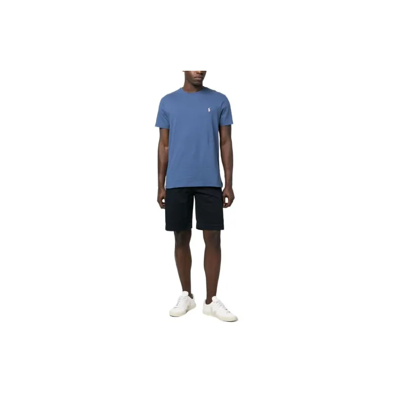 Polo Ralph Lauren T Shirts Men Dark Gray Blue-1