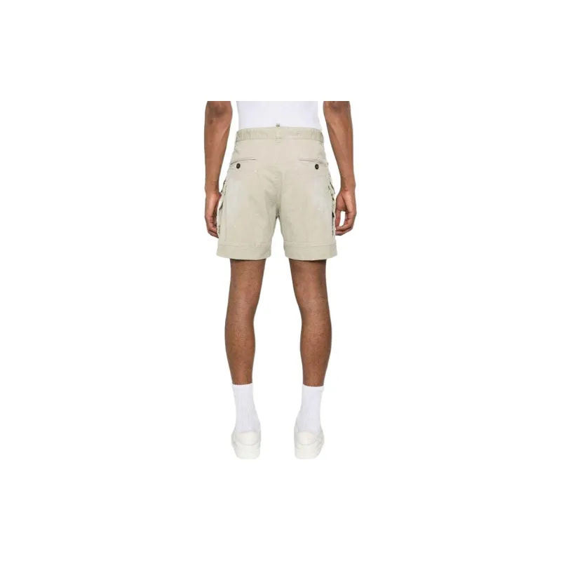 DSQUARED 2 SS24 Cargo Shorts Men's Beige-2