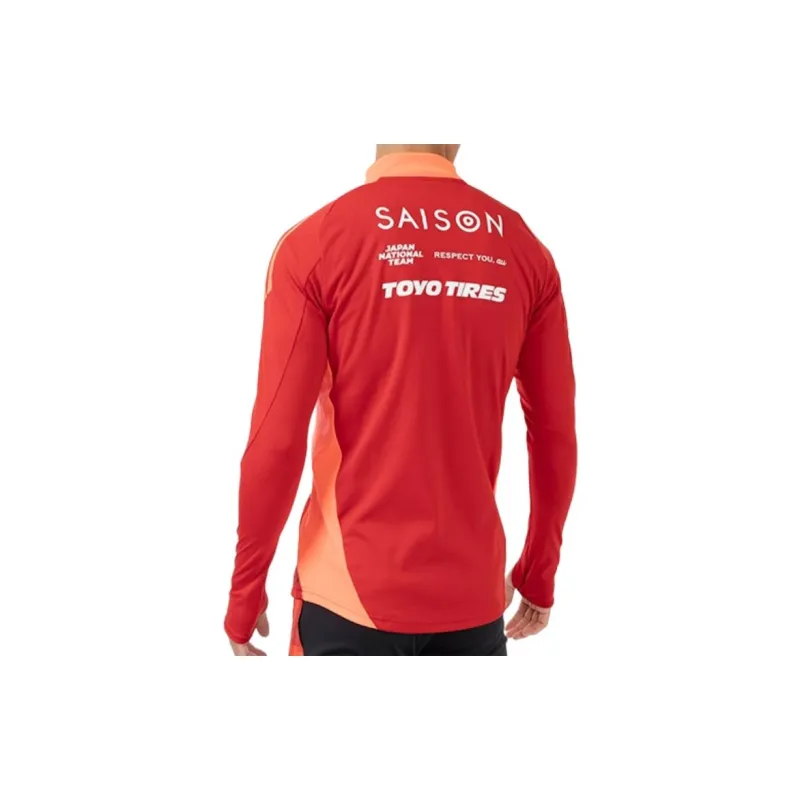 Adidas Japanese Football Team Olympic Series Jacket Men's Red-2