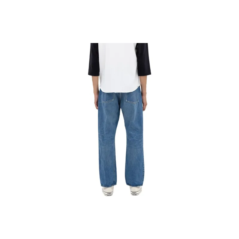 HYSTERIC GLAMOUR Jeans Men Light Indigo-4