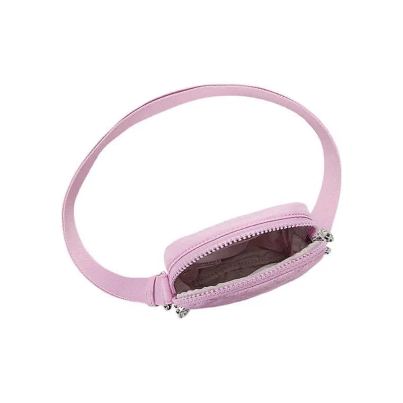 Kipling Polyamide Shoulder Bag, Crossbody Bag Mini Unisex Beige/Pink Purple-1