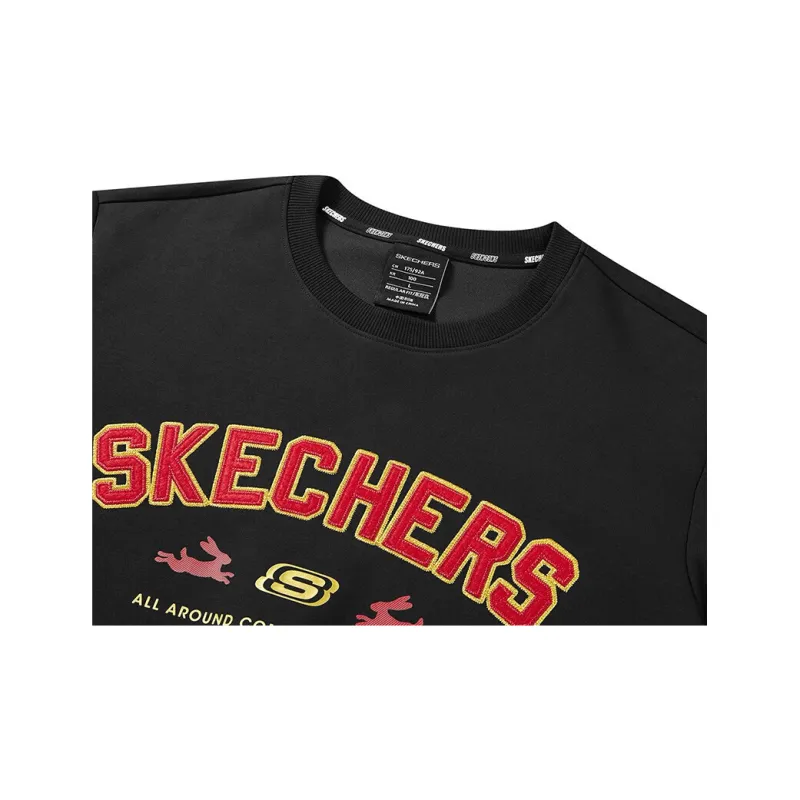Skechers New Year Sweatshirts Men 0018/Carbon Black-3