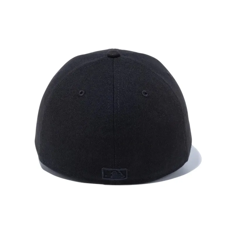 New Era Polyester Cotton Blend Baseball Caps Unisex Black-2