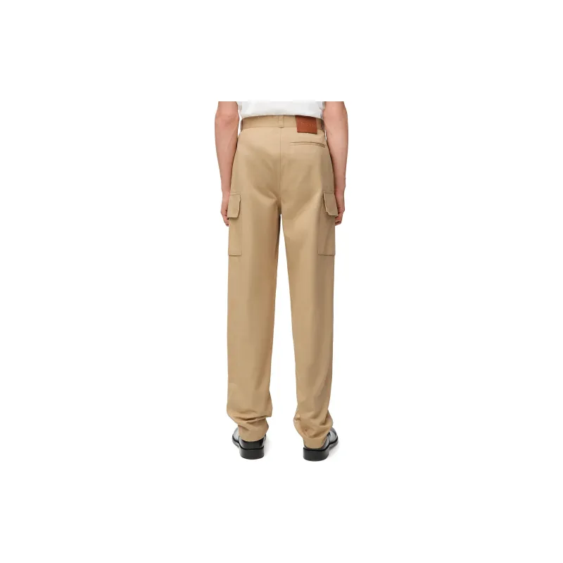 LOEWE Straight Leg Cargo Trousers-1