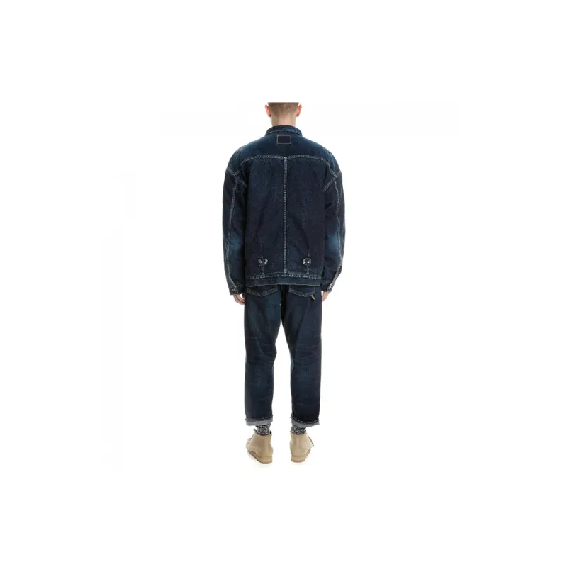 MADNESS Straight Jeans Men's Blue-3