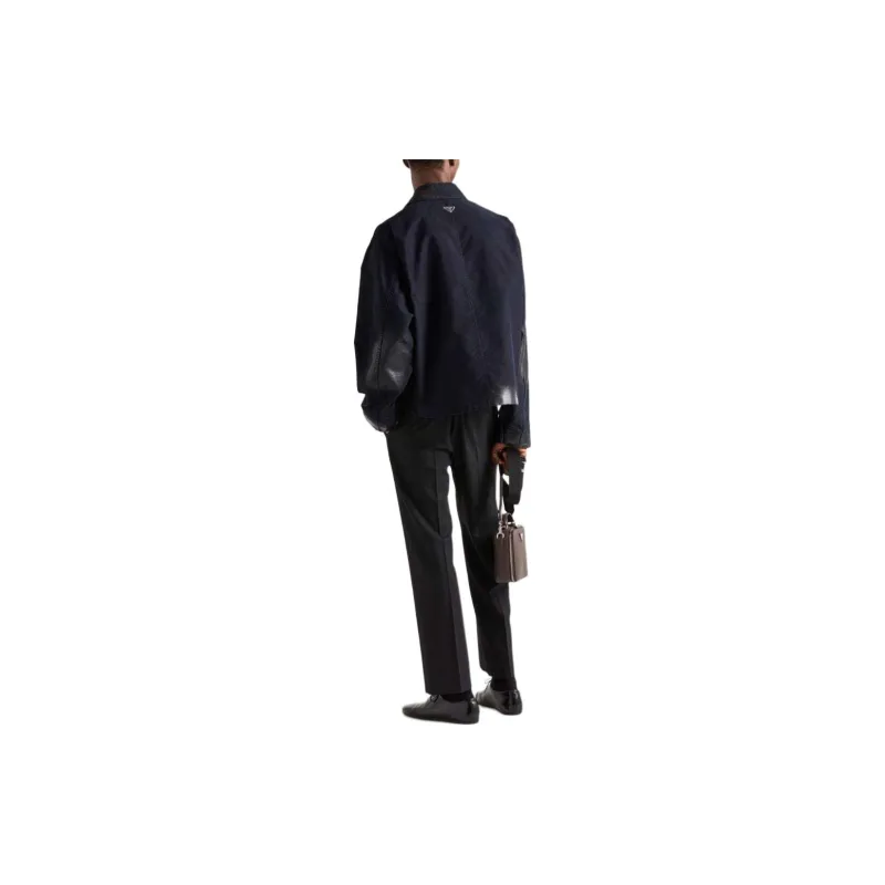 PRADA FW24 Jackets & Coats Men's Midnight Blue-2