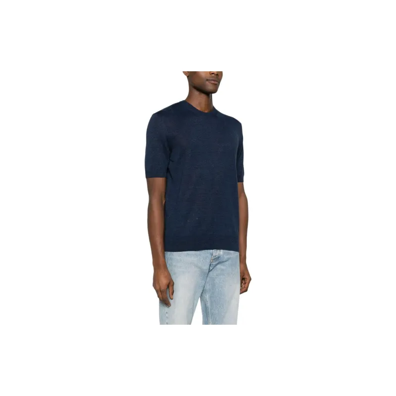 Drumohr Crew neck Knitted T shirt-3