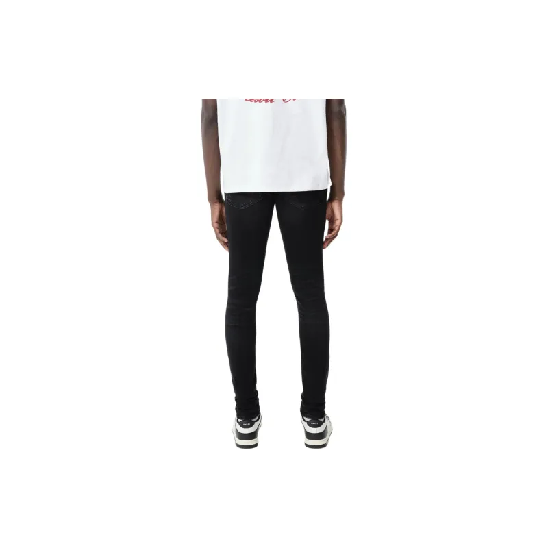 AMIRI MX1 Suede Skinny Jeans-2