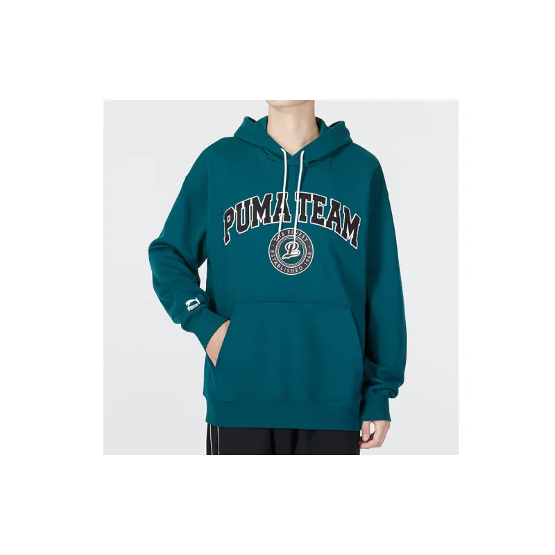 PUMA Winterized Sweatshirts Men Green-4