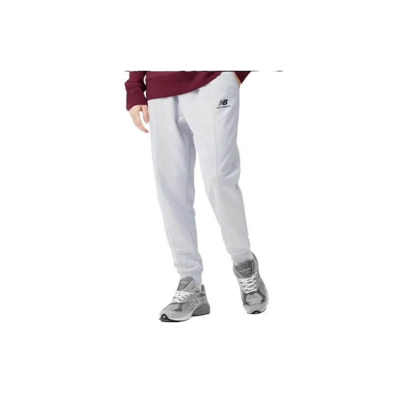 New Balance Knitted Sweatpants Men Gray-2