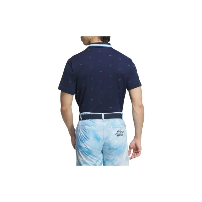 Adidas Polo Shirts Men Navy-4