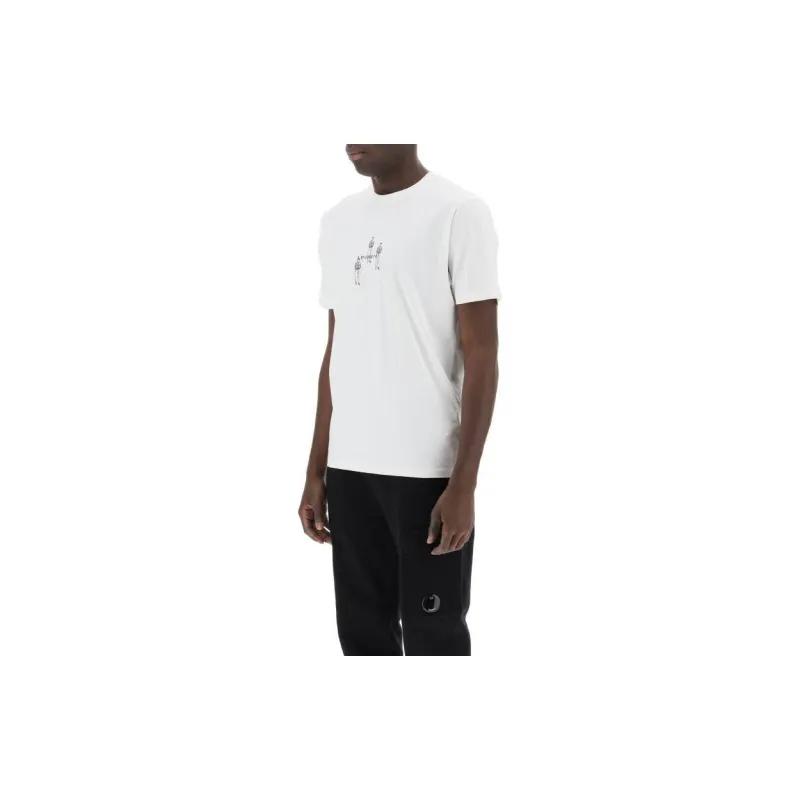 C.P.Company Regular T Shirt Men's White-3