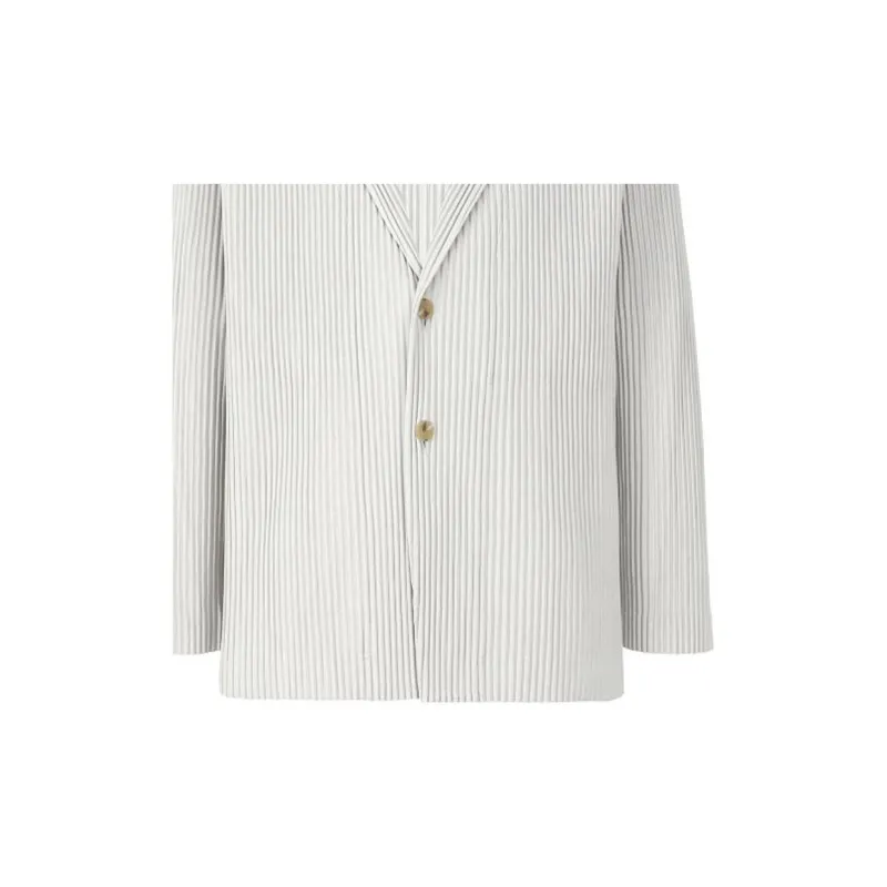ISSEY MIYAKE Jackets Coats Men's Light Gray-7