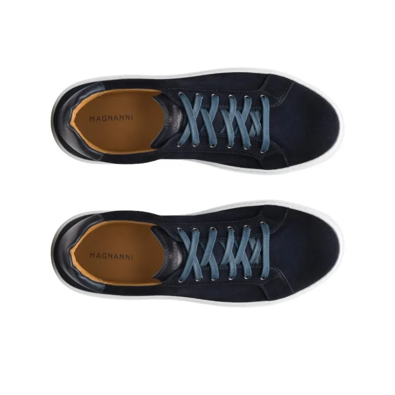 Magnanni Low-Top Skateboard Shoes Men's Blue-3