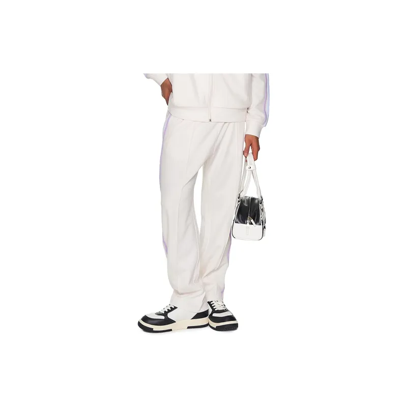 Nerdy Casual Pants Unisex Cream-3