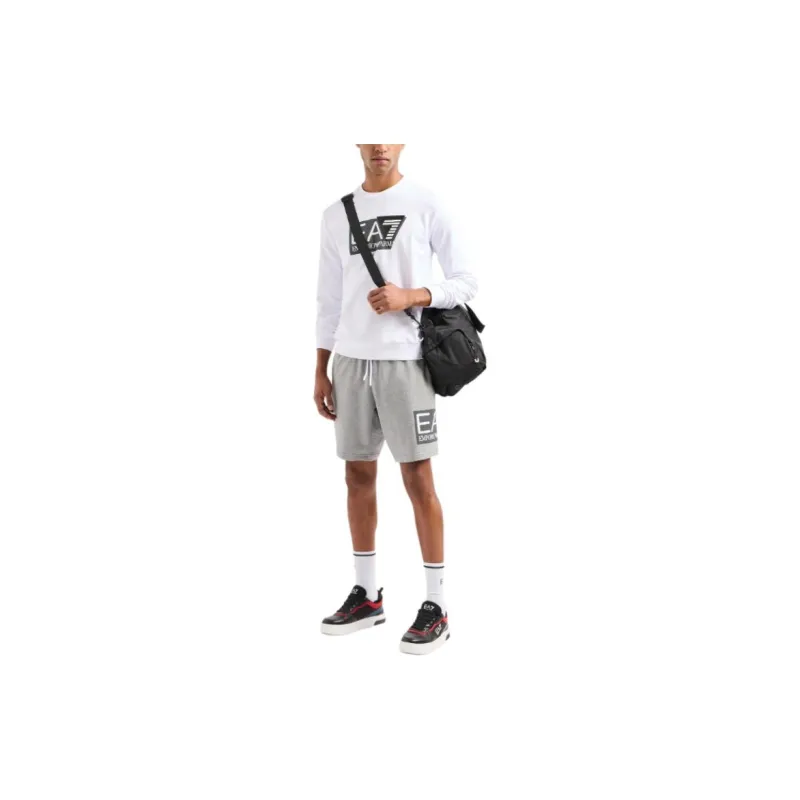 EMPORIO ARMANI EA7 SS24 Casual Shorts Men's Gray-3